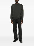 Stone Island sleeve-pocket ribbed-trim sweatshirt