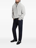 Woolrich half-zip chunky-knit sweater