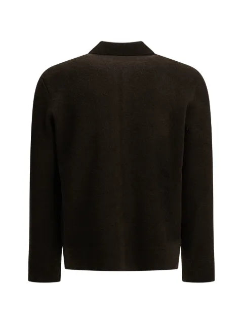 Tagliatore zip-up collared cardigan