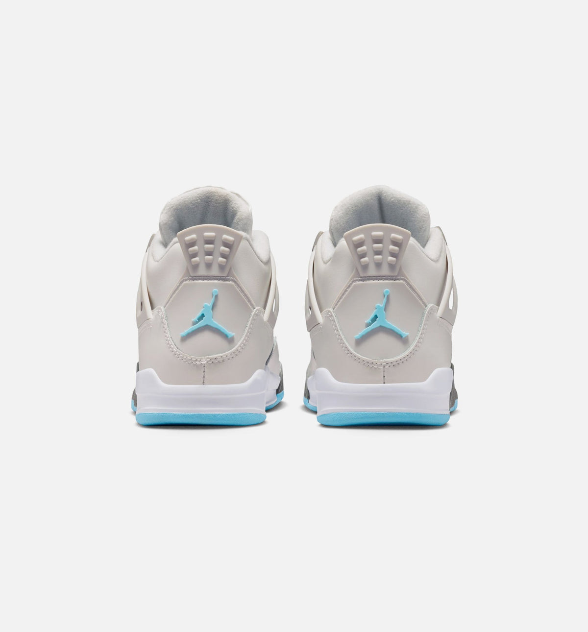Air Jordan 4 Retro Blue Chill | Preschool Lifestyle Shoe | Photon Dust/Blue Chill/Flat Pewter/White/Blue Tint