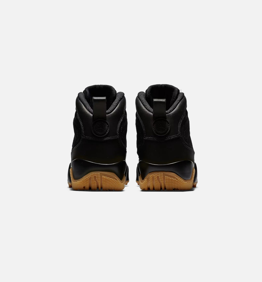 Air Jordan 9 Retro Men's Casual Boots - Black/Gum/Light Brown